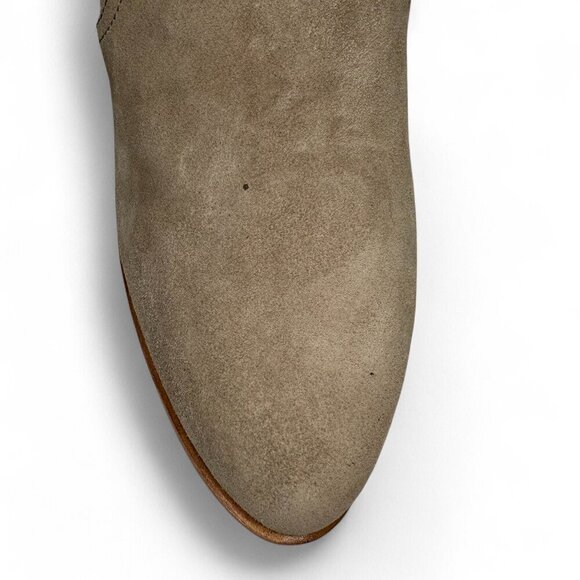 Johnston & Murphy Women's Trista Pointed Toe Zip Ankle Booties, Sz 7, NWOB Taupe - Picture 9 of 16